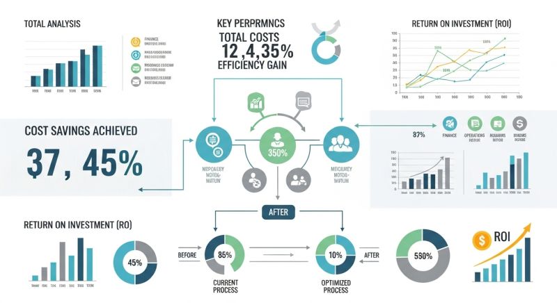 Grafiken zur Kostenanalyse und Effizienzsteigerung