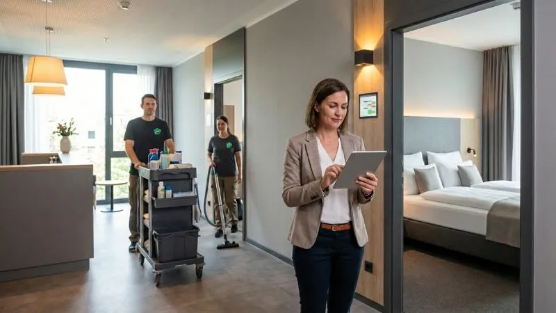 Professionelles Reinigungsmanagement im Hotelbetrieb
